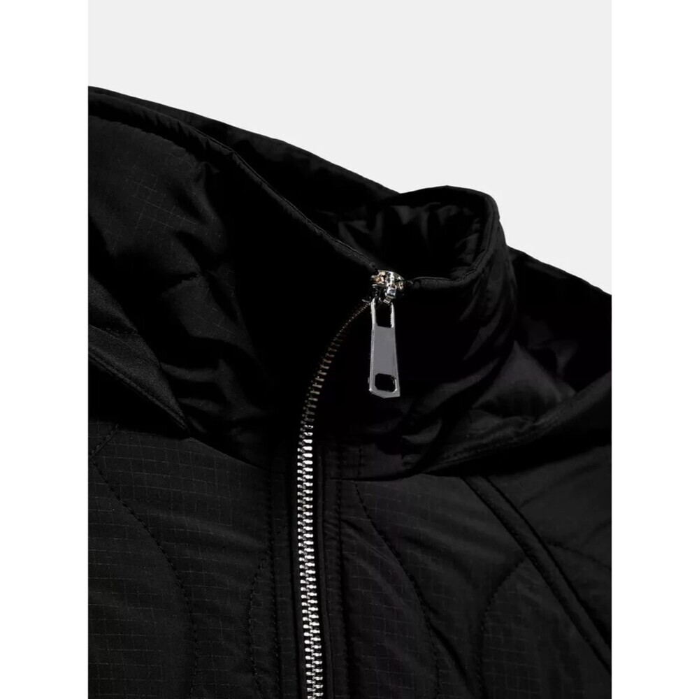 ZARA HOODED PUFFER JACKET - Picture 9 of 12